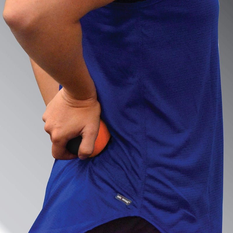 KT TAPE كرة تدليك علاجية بالثلج/الحرارة من KT Health لتخفيف آلام العضلات والتوتر، أسود/برتقالي - Image 5